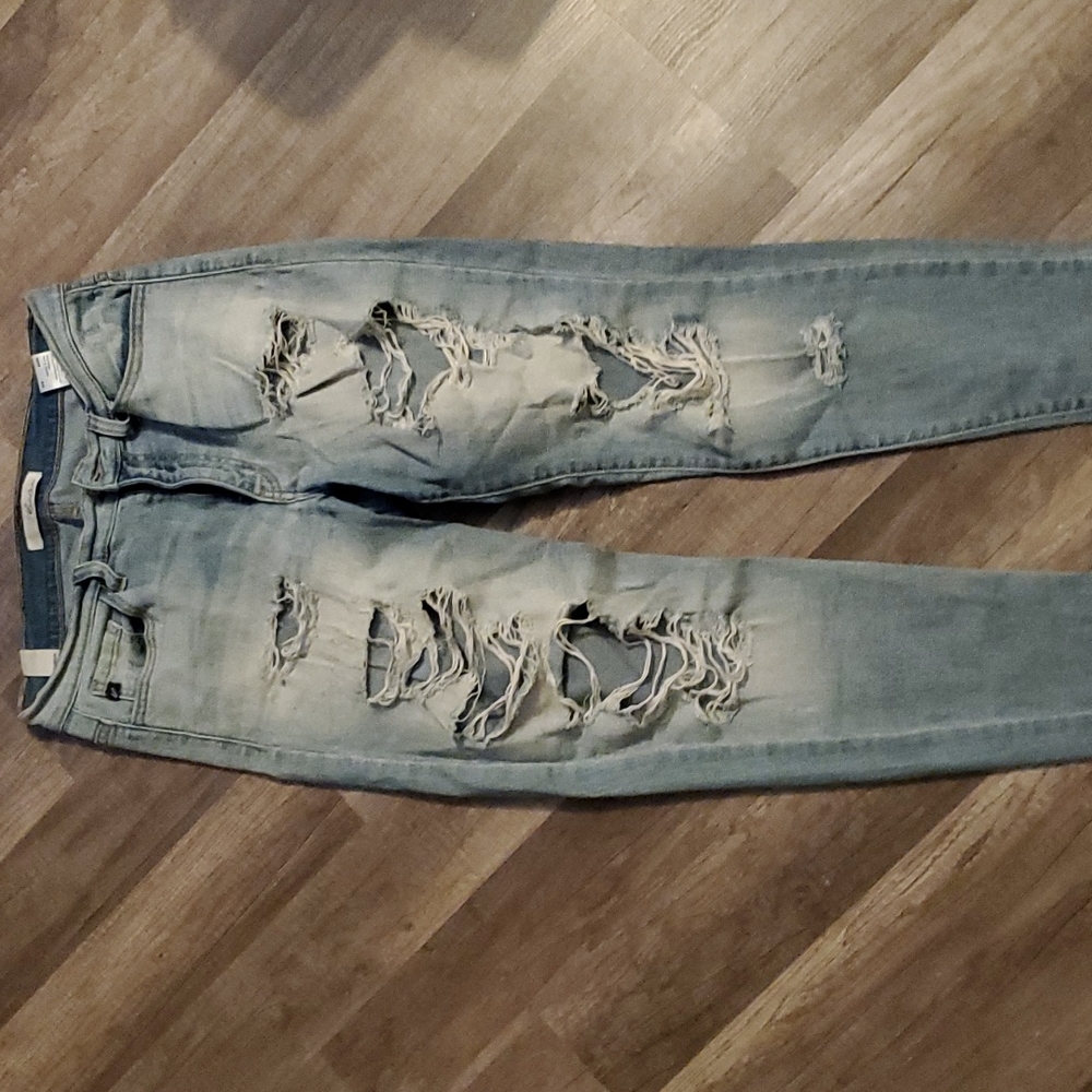 KanCan Light Blue Distressed Skinny Jeans